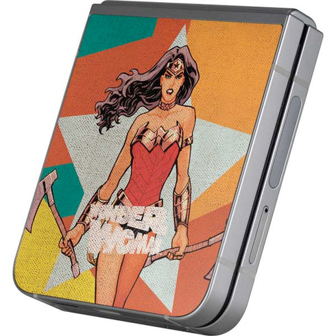 DC Comics Wonder Woman New 52 Comic Cover #23 Art By Cliff Chiang Galaxy Z Flip6 Skin